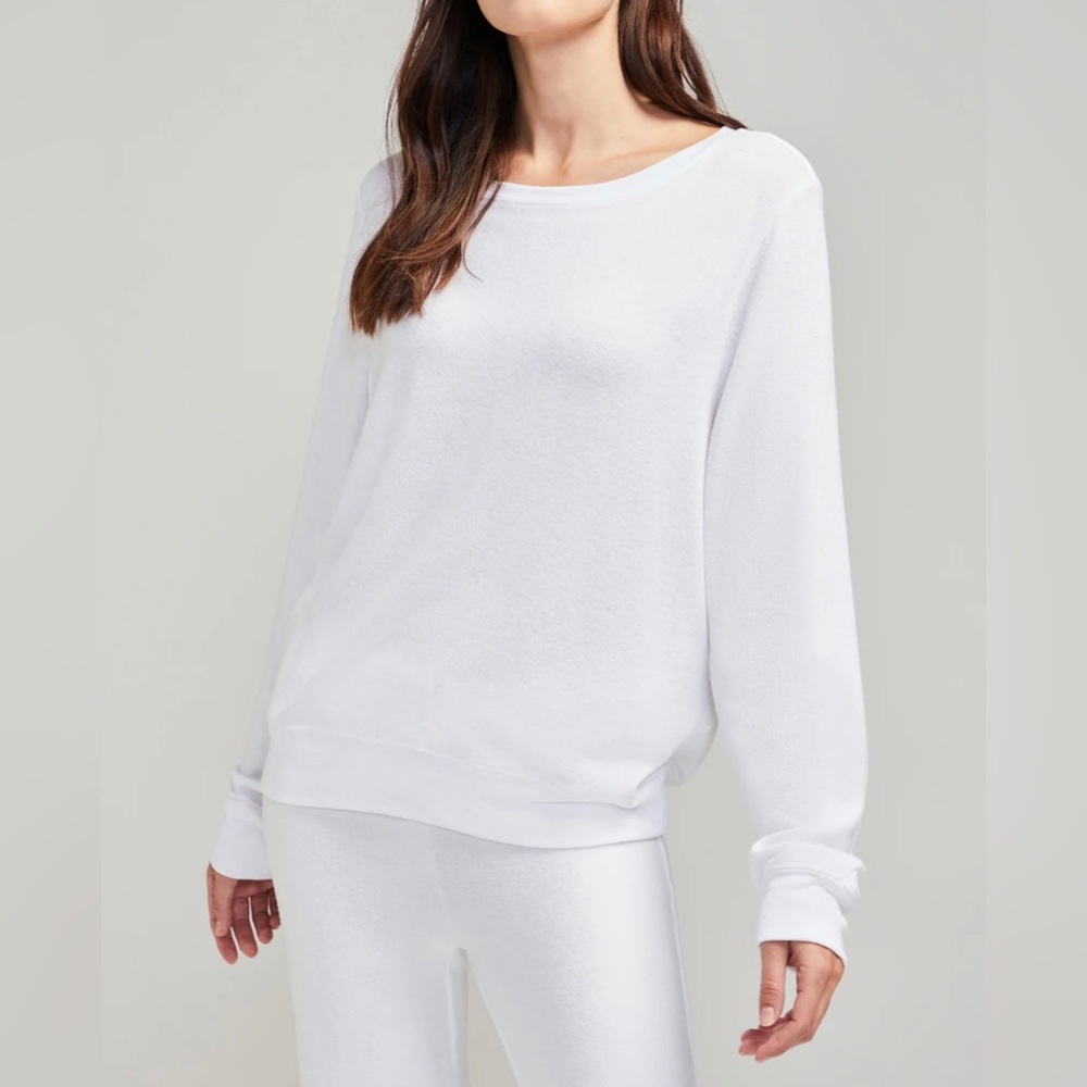 WILDFOX. Baggy Beach Jumper. Bubblegum Pink. “Beach Bum” Size: Small